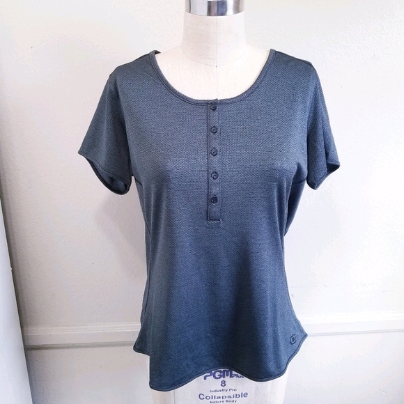 Ogio | Green Fitness Button shirt,  Large‎ - Picture 2 of 10